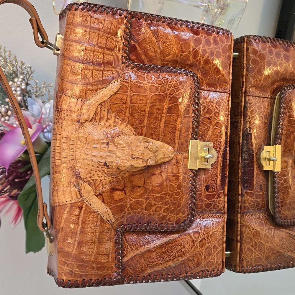 Authentic Genuine Aligator Handbag